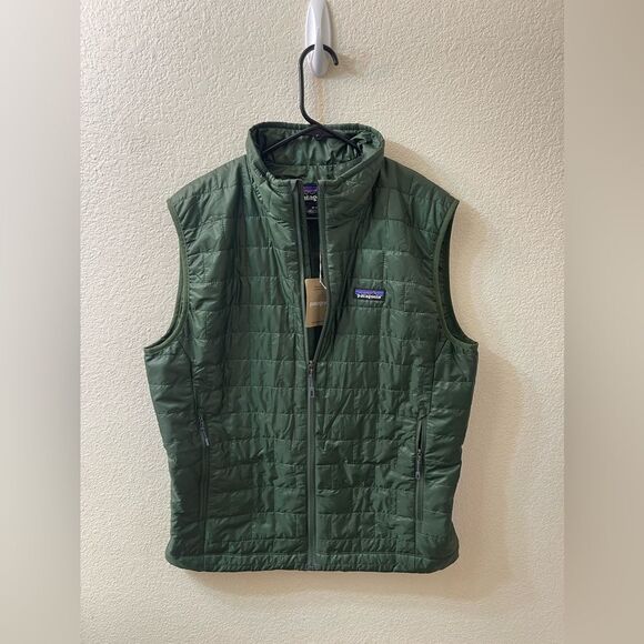 NWT Patagonia Men's Nano Puff® Vest ,Color Torrey Pine Green size M - Picture 4 of 6